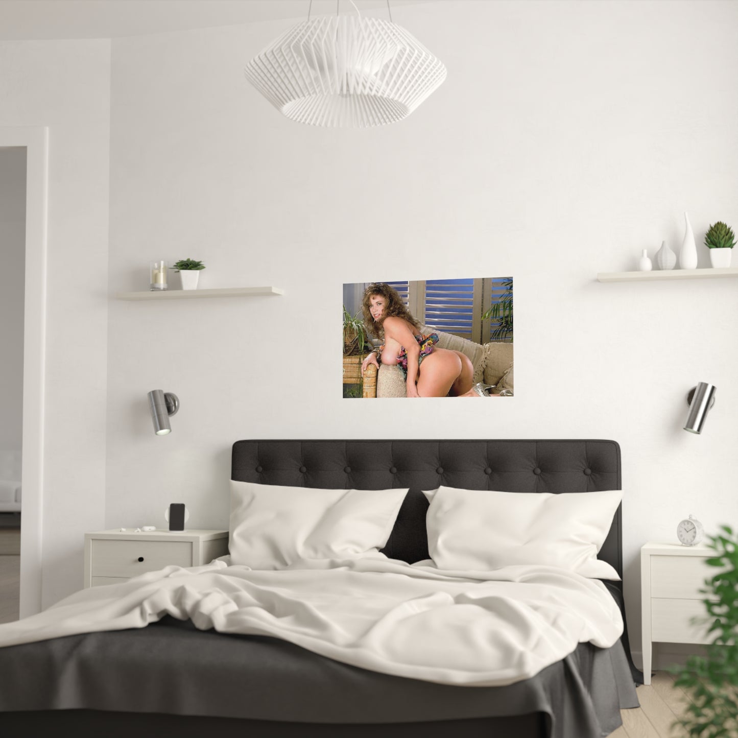 Satin Posters (210gsm) Retro Porn Star Tracey Adams