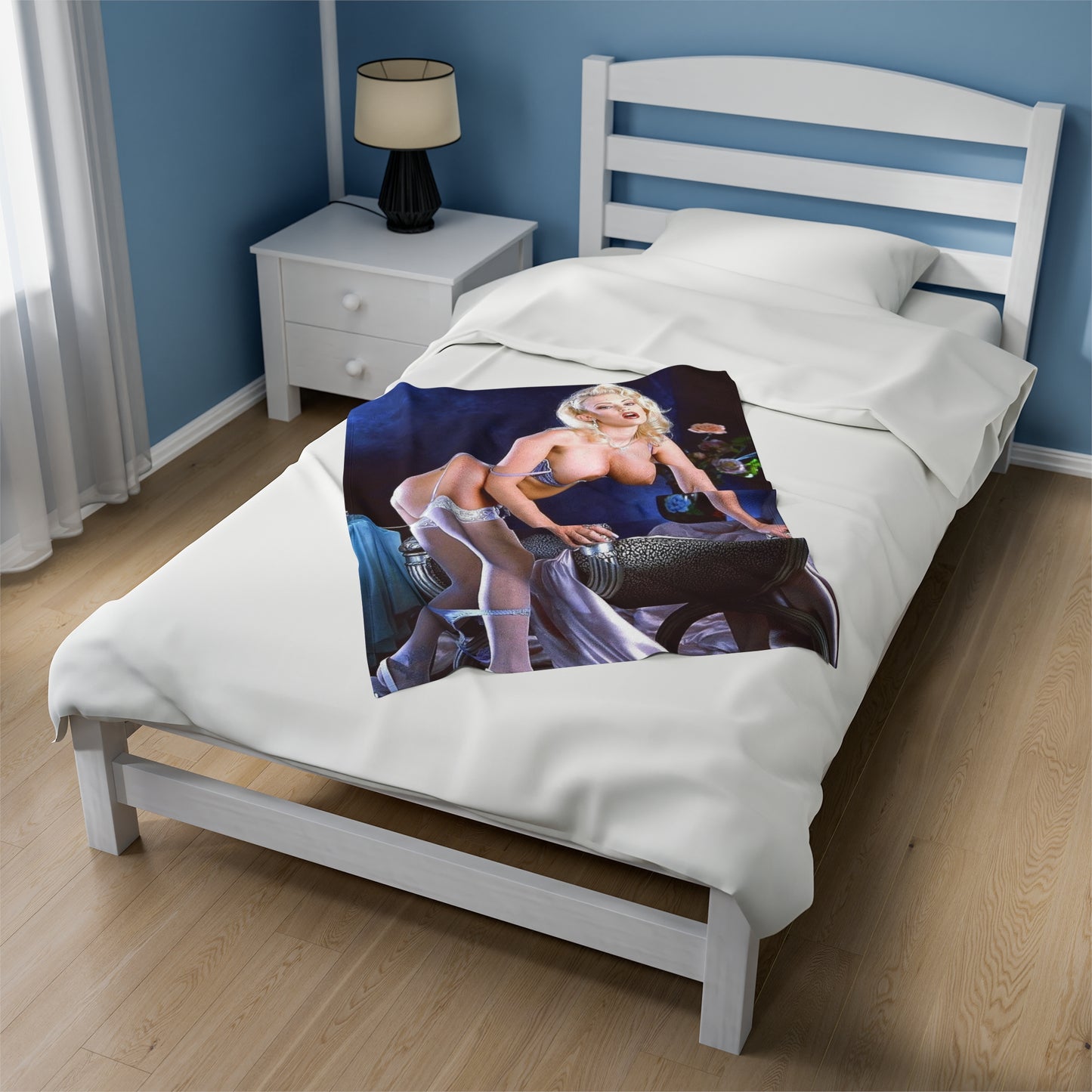 Velveteen Plush Blanket Pornstar Jenna Jameson Nude