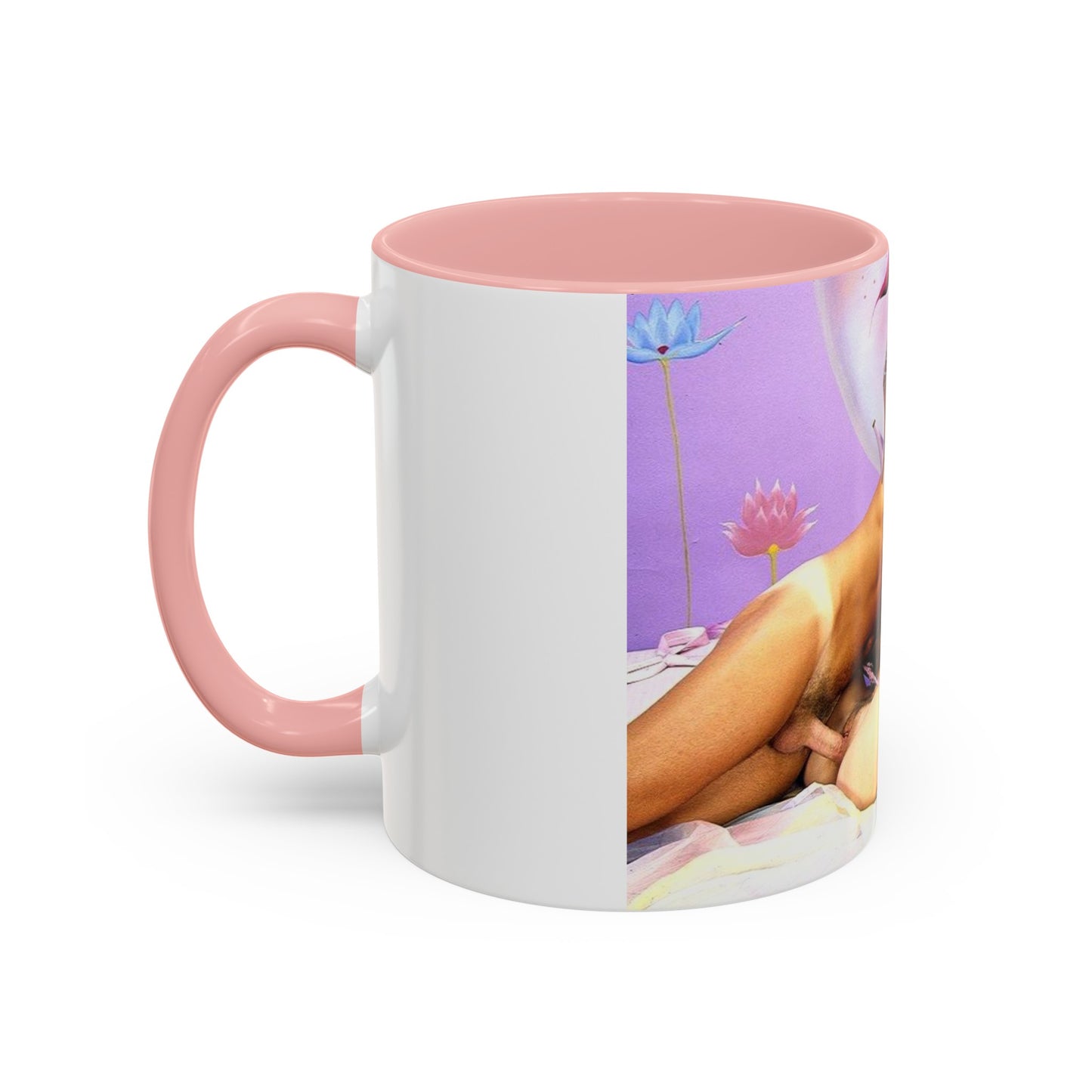 Accent Coffee Mug (11, 15oz) Traci Lords Nude Naked Retro