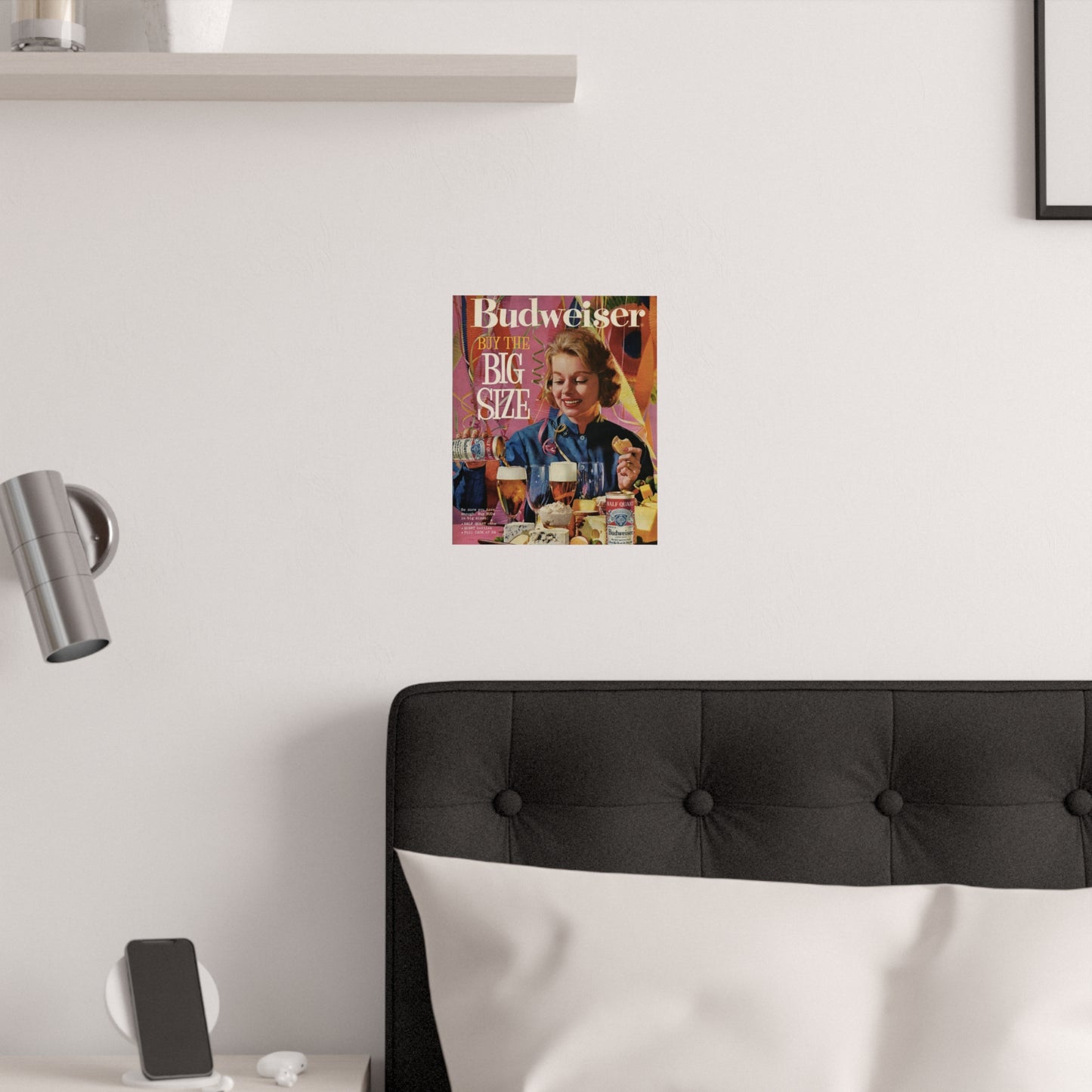 Satin Posters (210gsm) Budweiser Advertisement