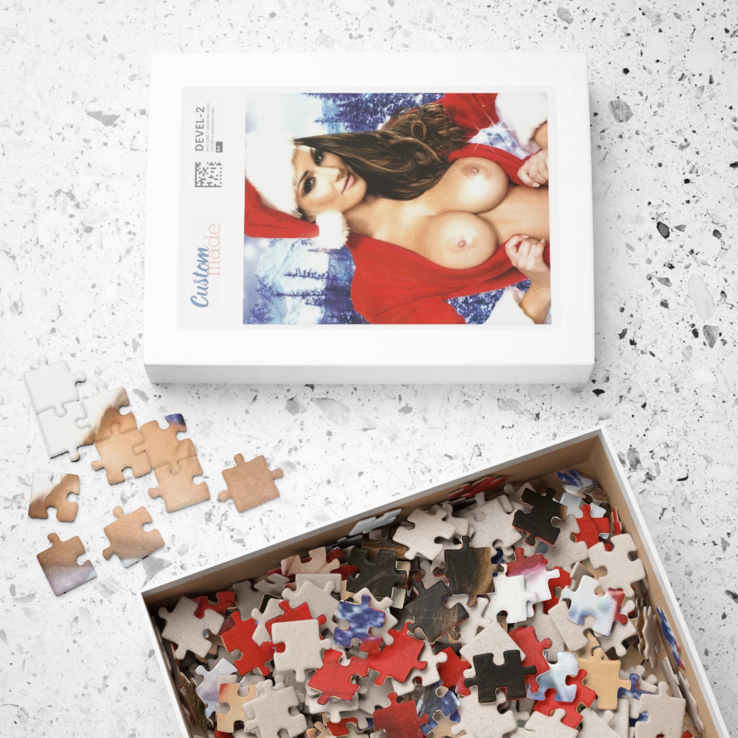 Puzzle (110, 252, 500, 1014-piece) Christmas Pornstars Nude