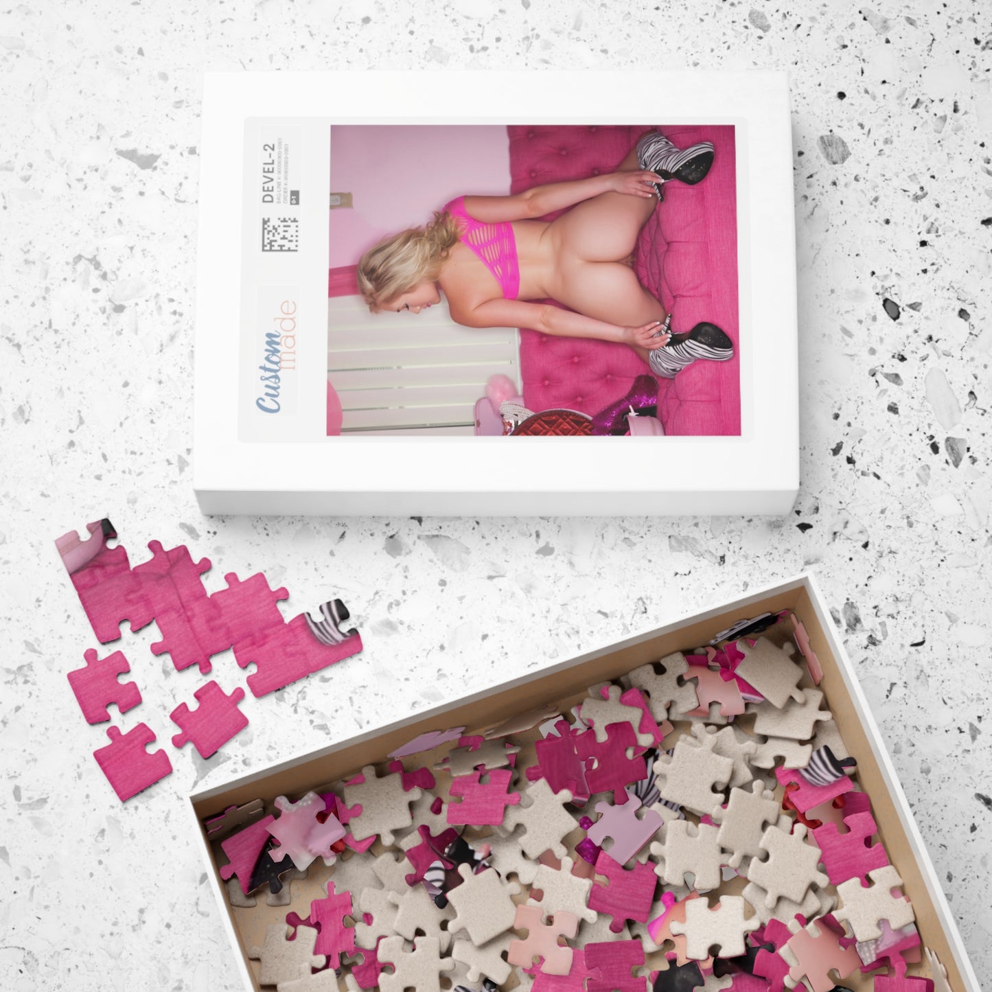 Puzzle (110, 252, 500, 1014-piece) Pet 2017 Manda Kay Nude 2