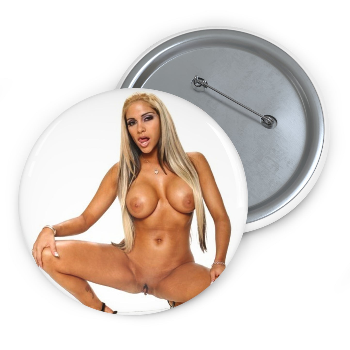 Custom Pin Buttons Porn Star Carmel Moore