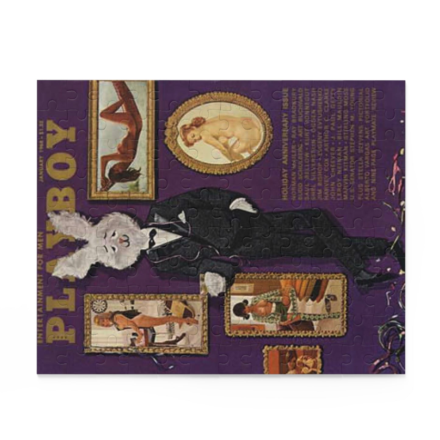 Puzzle (120, 252, 500-Piece) Playboy Cover January 1968