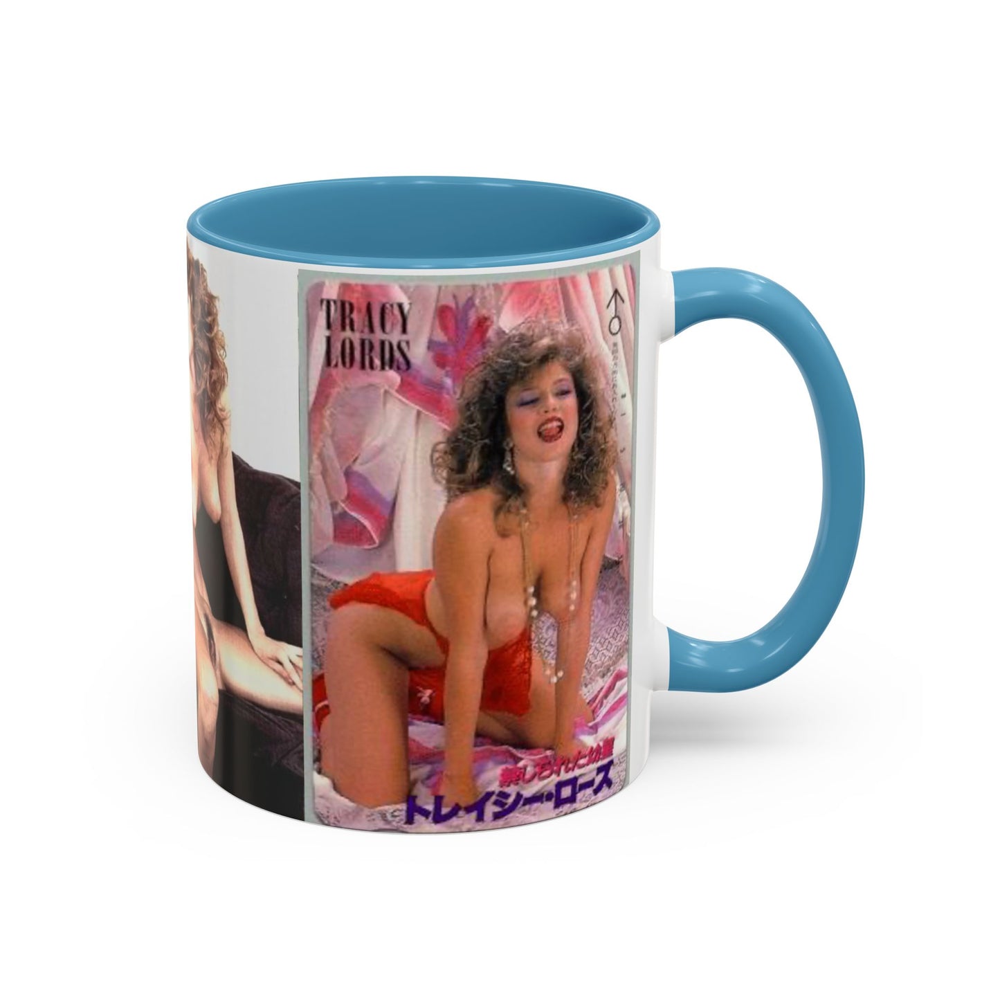 Accent Coffee Mug (11, 15oz) Traci Lords Nude
