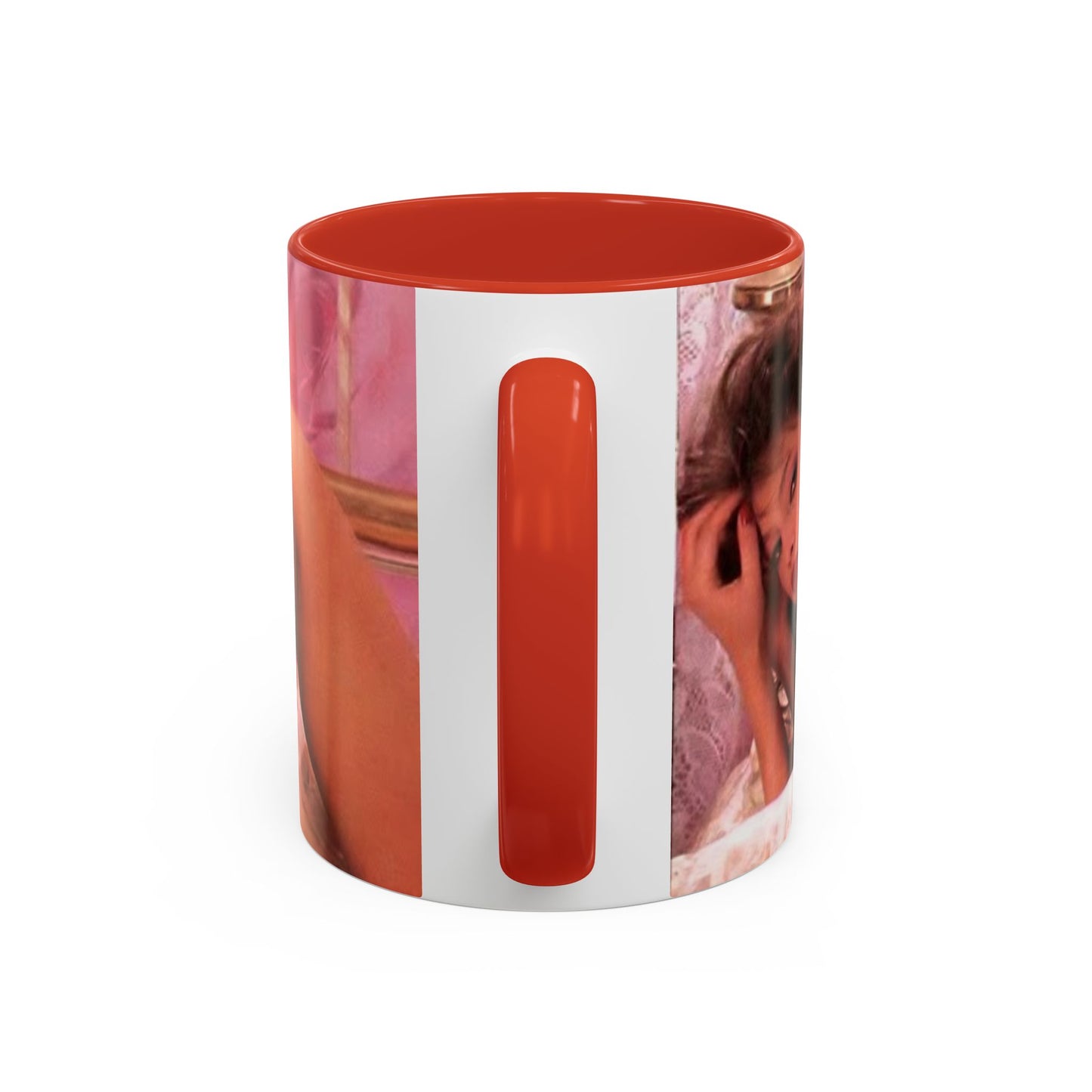 Accent Coffee Mug (11, 15oz) Retro Porn Star Traci Lords Nude