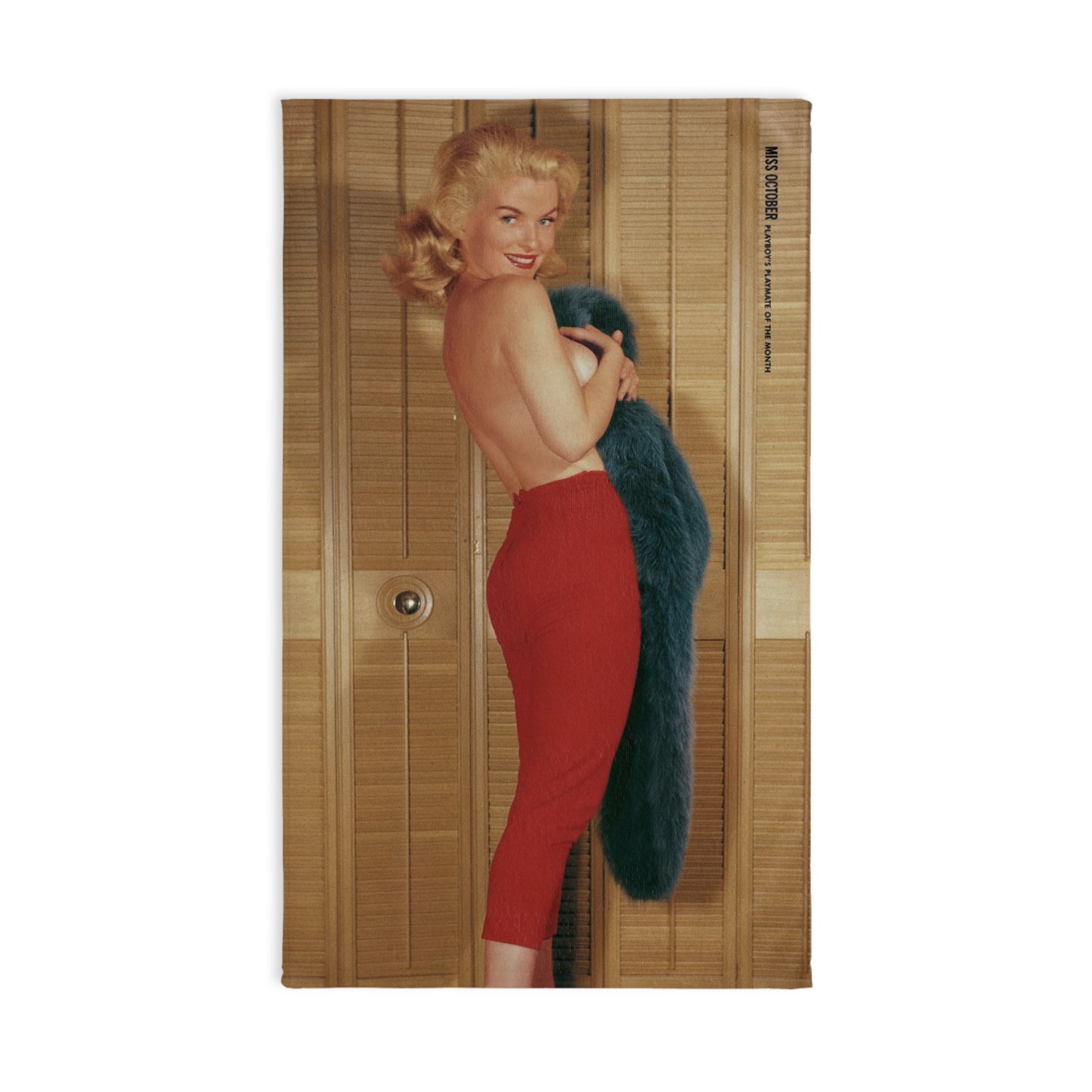 Hand Towel Playboy Playmate October 1958 Pat Sheehan
