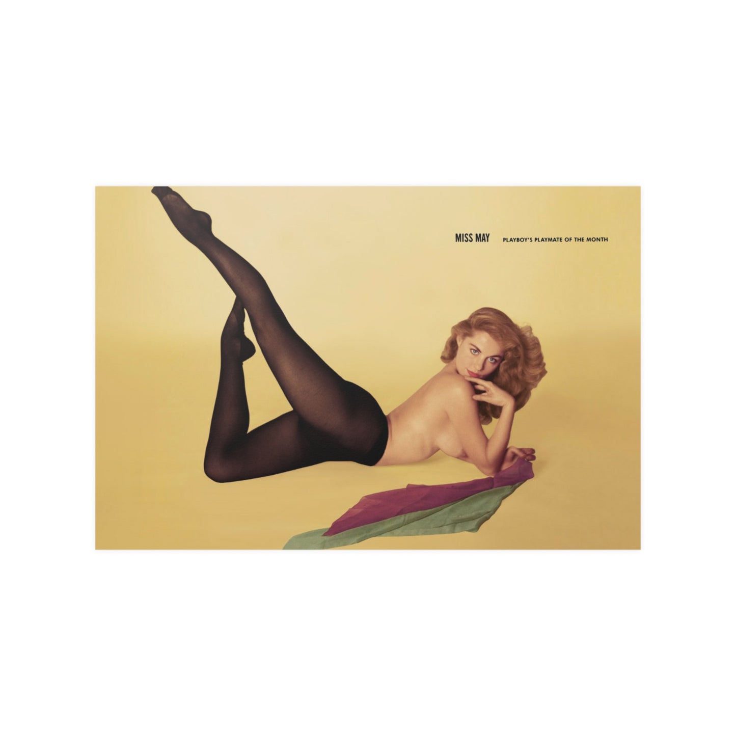 Satin Posters (210gsm) Playmate May 1955 Diane Webber