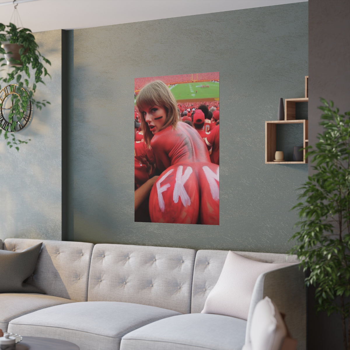 Satin Posters (210gsm) Taylor Swift AI Nudes