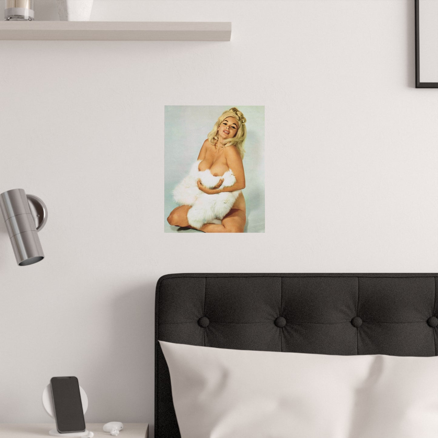 Satin Posters (210gsm) Jayne Mansfield Nude
