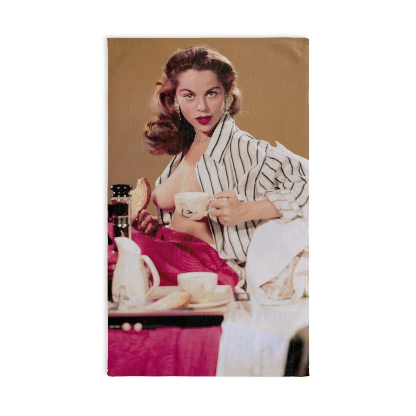 Hand Towel Playmate February 1956 Diane Webber