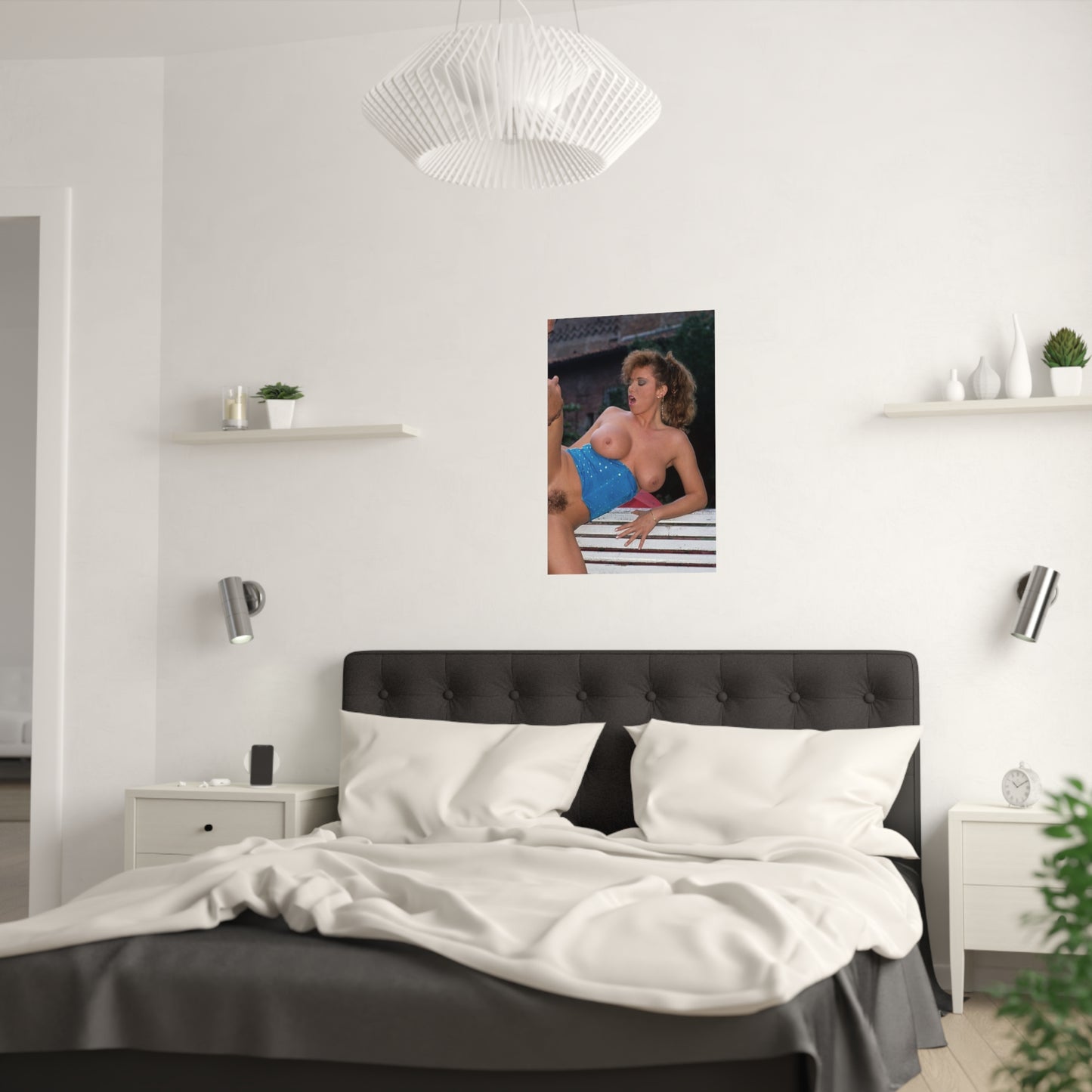 Satin Posters (210gsm) Retro Porn Star Tracey Adams