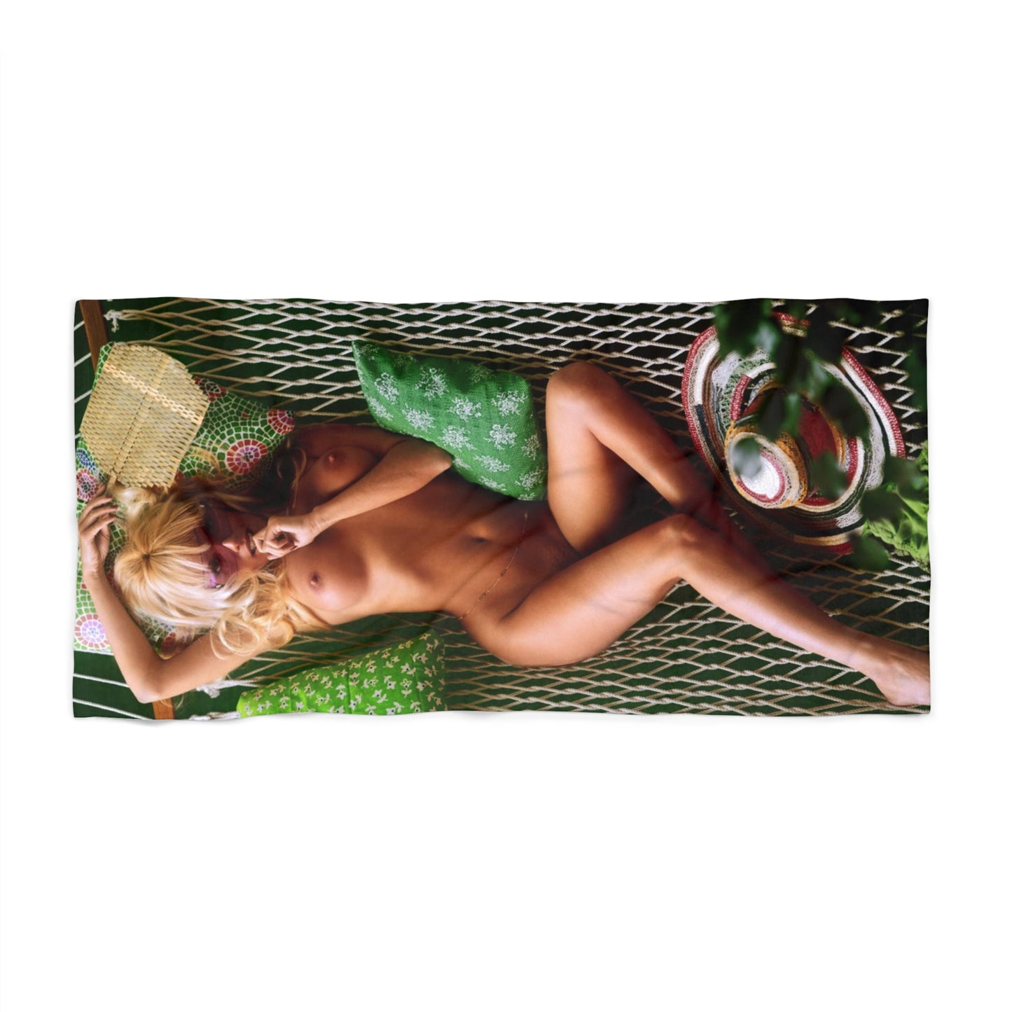 Beach Towel Playboy Playmate July 1974 Carol Vitale