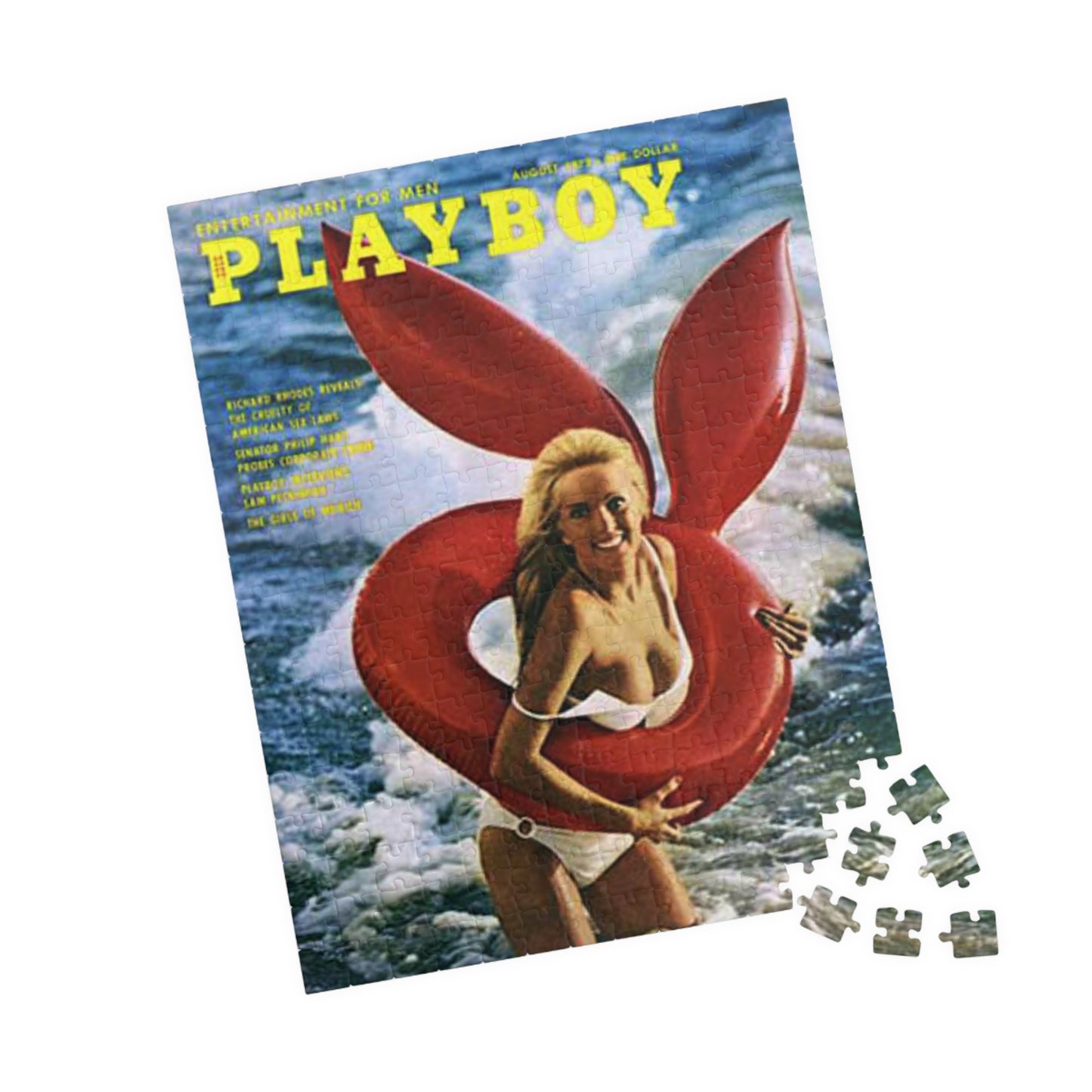 Puzzle (110, 252, 500, 1014-piece) Playboy Cover August 1972