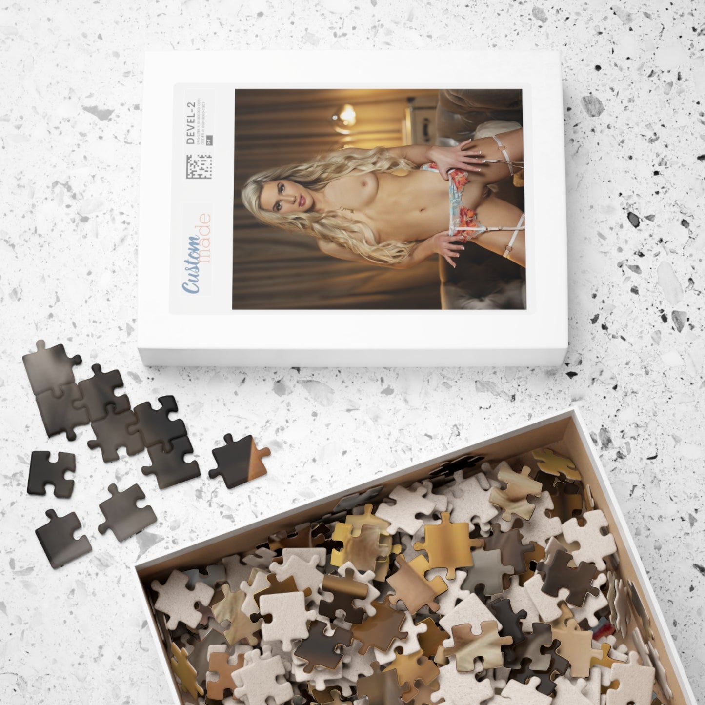 Puzzle (110, 252, 500, 1014-piece) Penthouse Pet April 2023 Livv Fitt