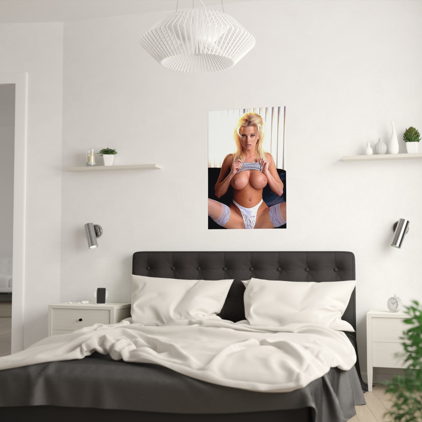 Satin Posters (210gsm) Pornstar Chloe Jones Nude