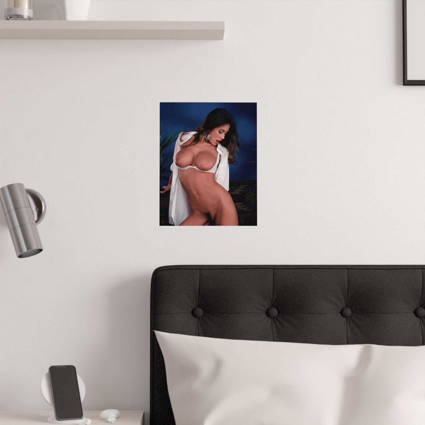 Satin Posters (210gsm) Retro Adult Star Chasey Lain Nude