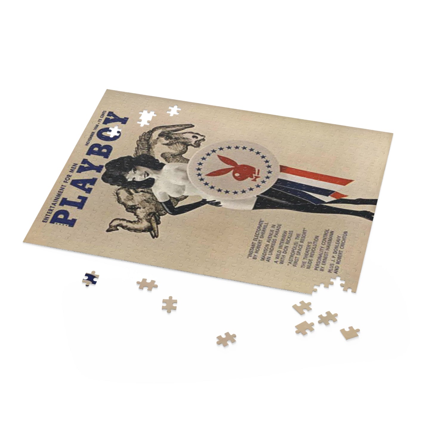 Puzzle (120, 252, 500-Piece) Playboy Cover November 1968