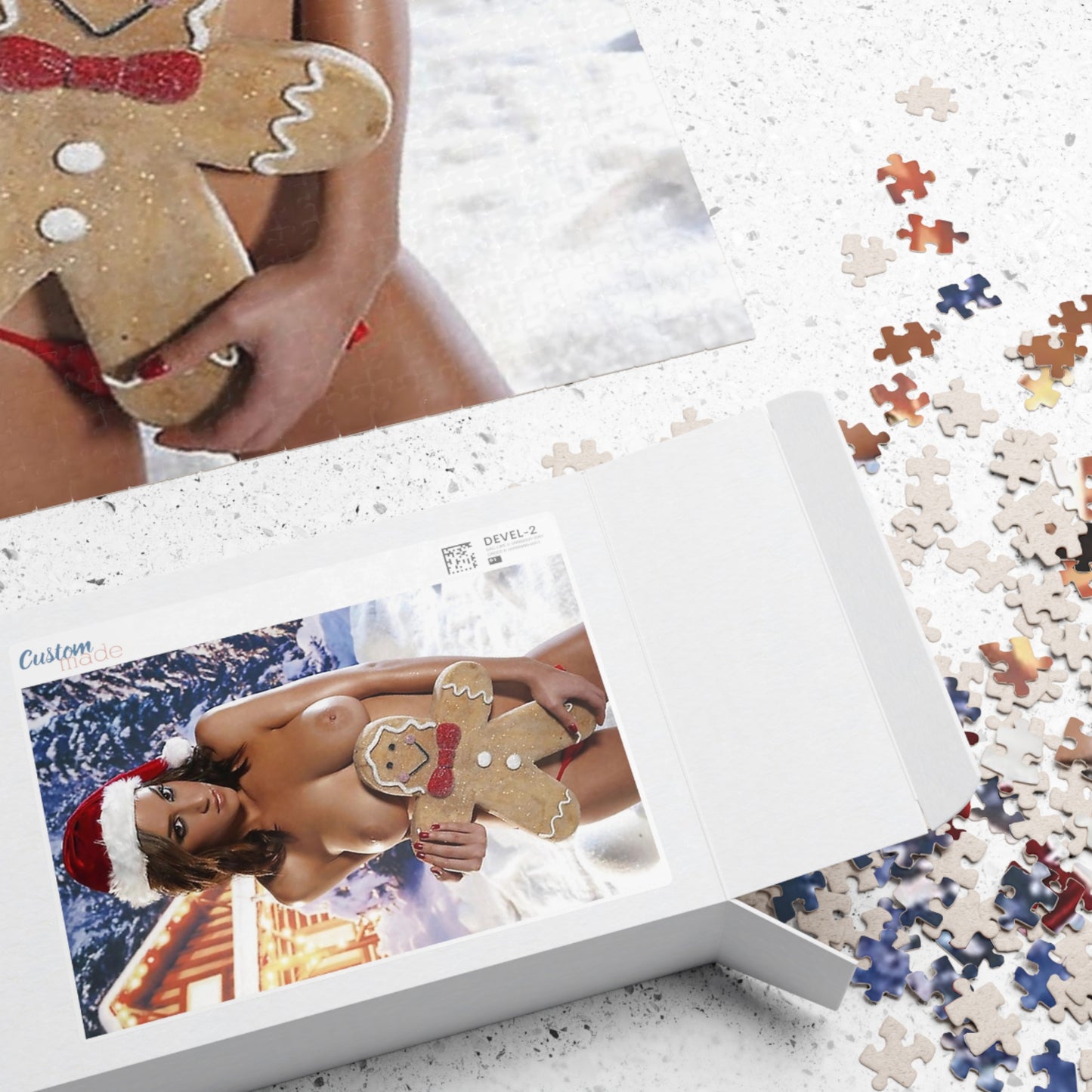 Puzzle (110, 252, 500, 1014-piece) Christmas Pornstars Nude