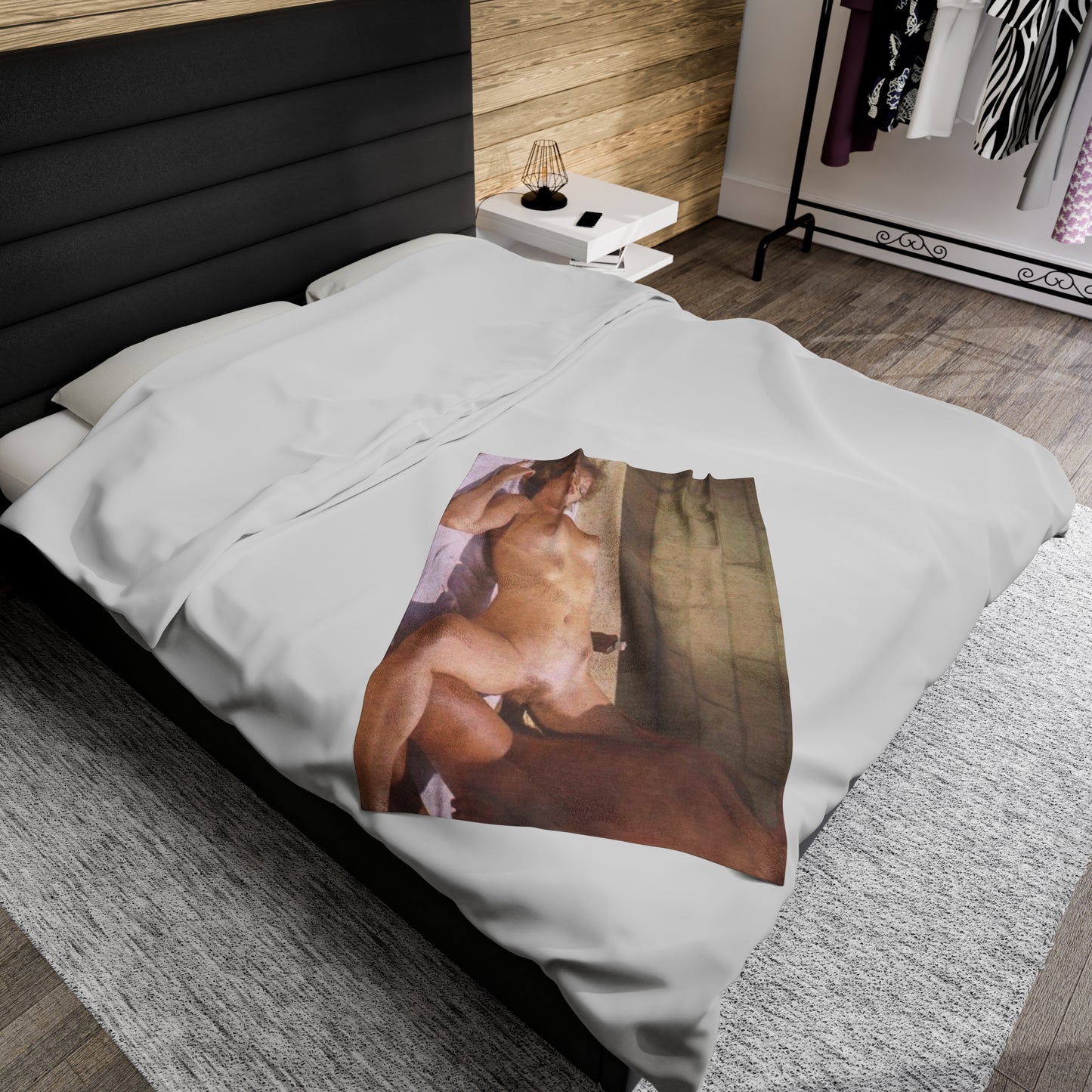 Velveteen Plush Blanket Traci Lords Nude