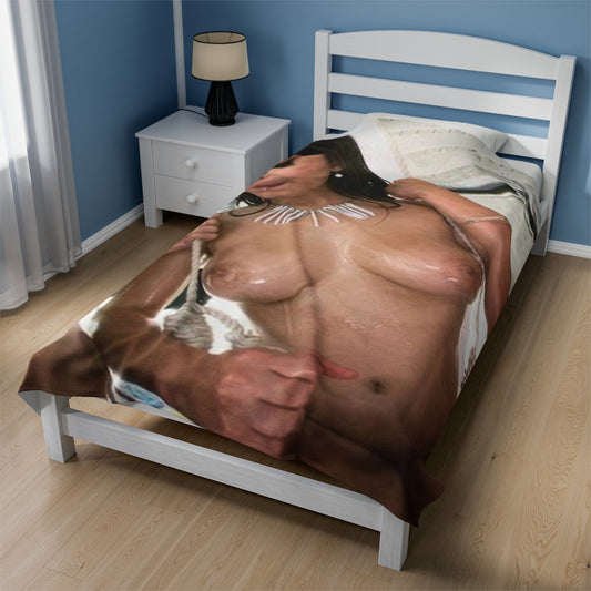 Velveteen Plush Blanket Pornstar Valentina Nappi Nude