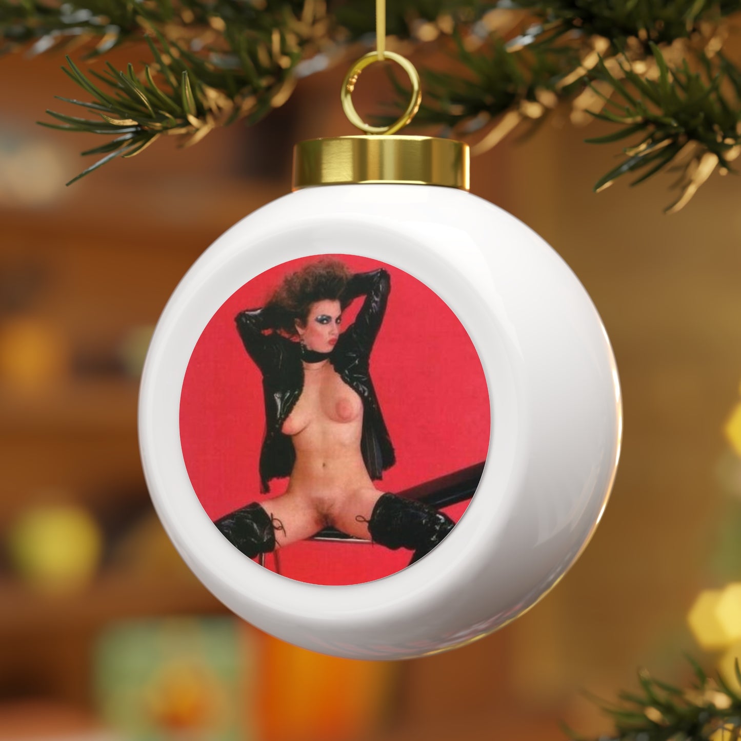 Christmas Ball Ornament Traci Lords Nude