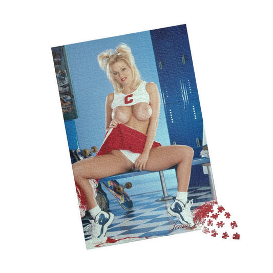 Puzzle (110, 252, 500, 1014-piece) Jenna Jameson Cheerleader #2