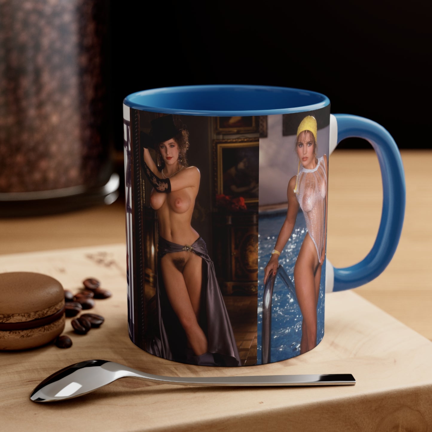 Accent Coffee Mug, 11oz Playboy Playmates 1987 January - April