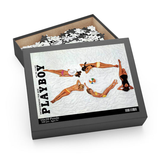 Puzzle (120, 252, 500-Piece) Playboy Cover July 1966