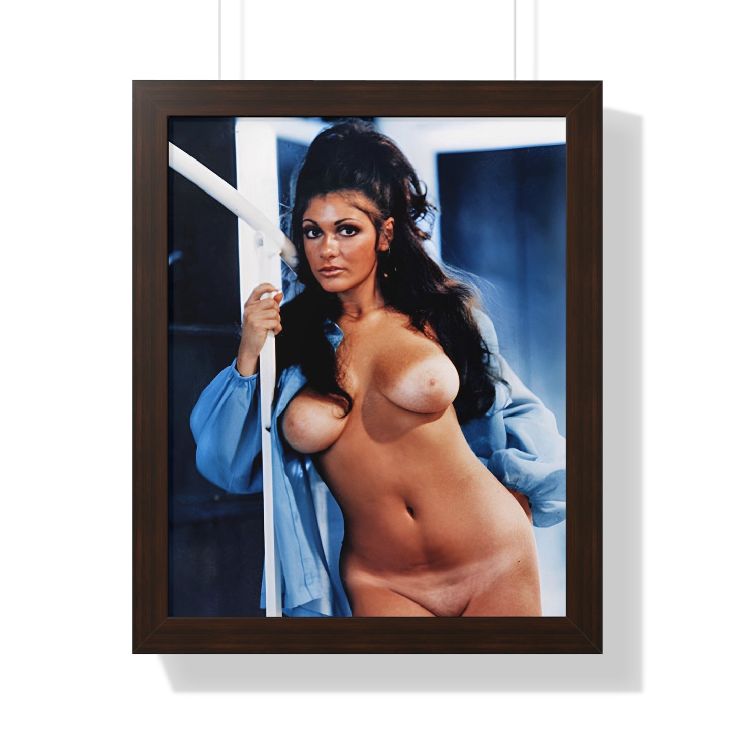 Framed Vertical Poster Playboy Playmate Cynthia Myers nude