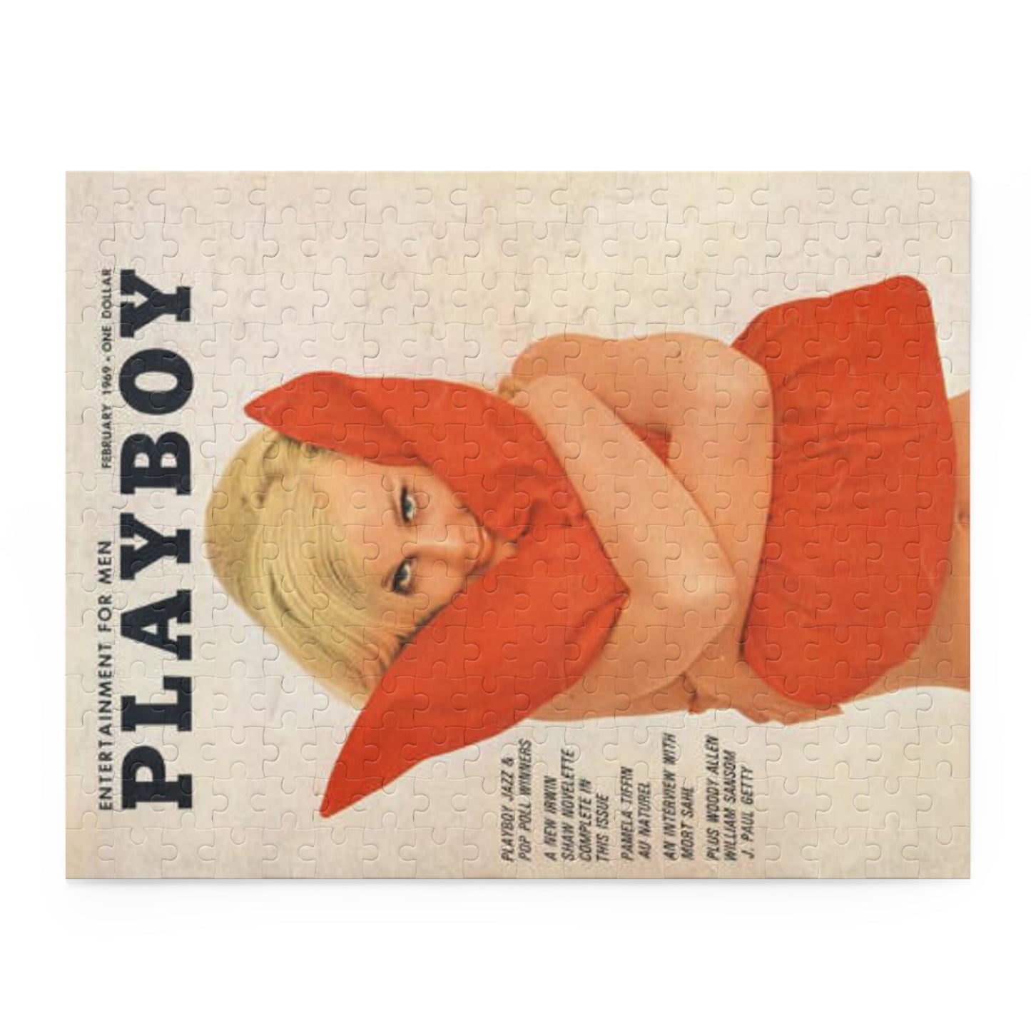 Puzzle (120, 252, 500-Piece) Playboy Cover February 1969