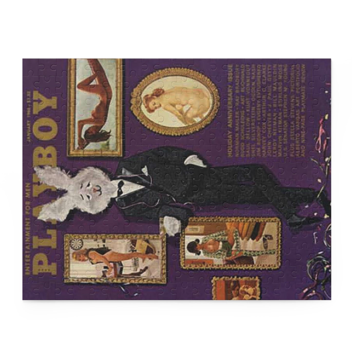 Puzzle (120, 252, 500-Piece) Playboy Cover January 1968
