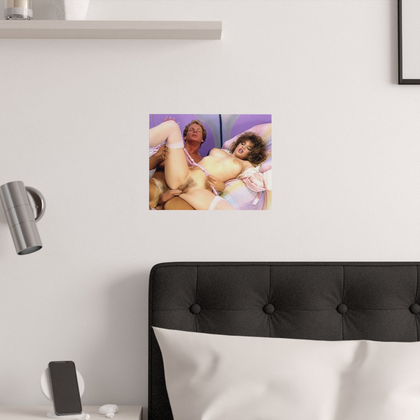 Satin Posters (210gsm) Traci Lords Nude Naked Retro