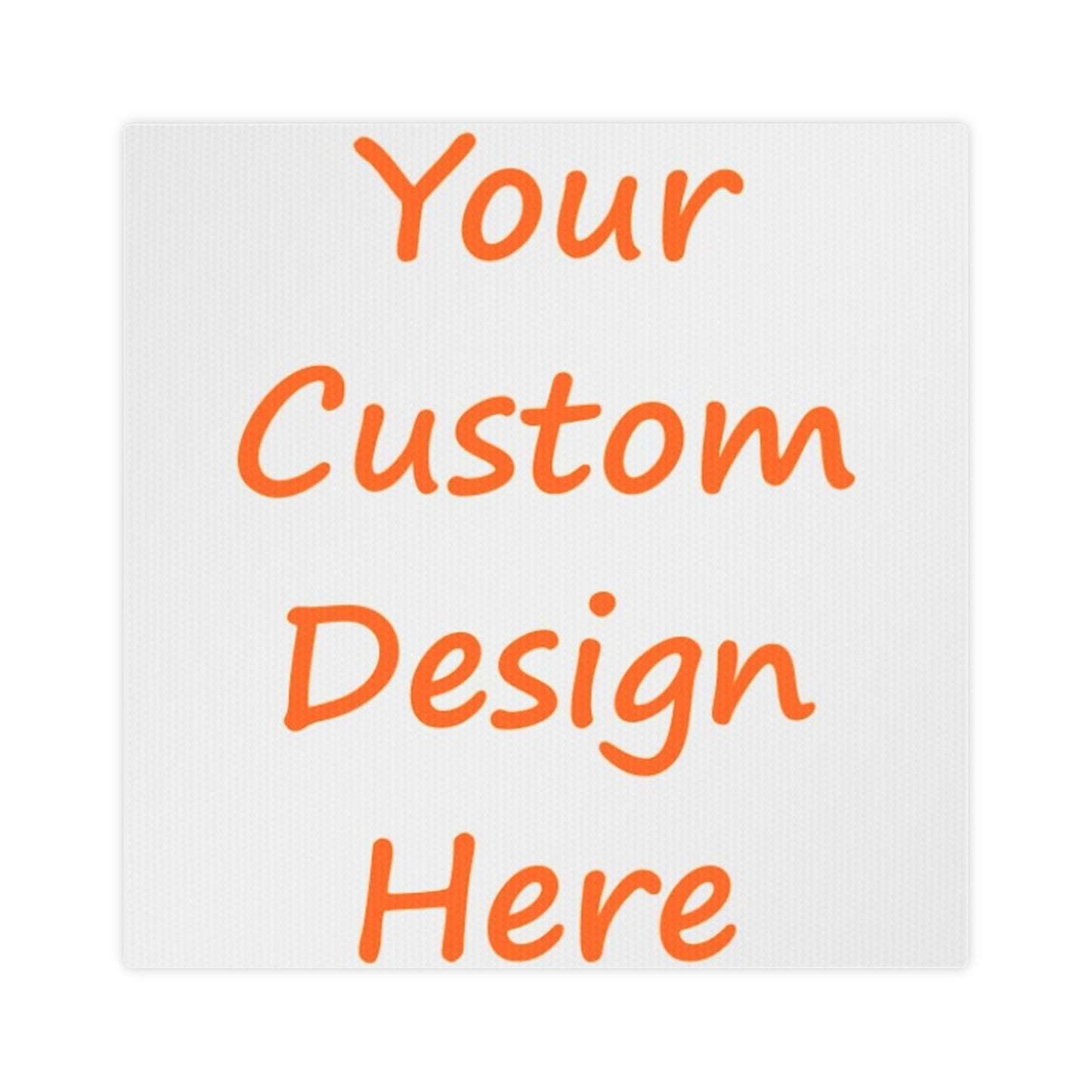 Canvas Photo Tile Custom Purchase & Message Artwork! No Limits!