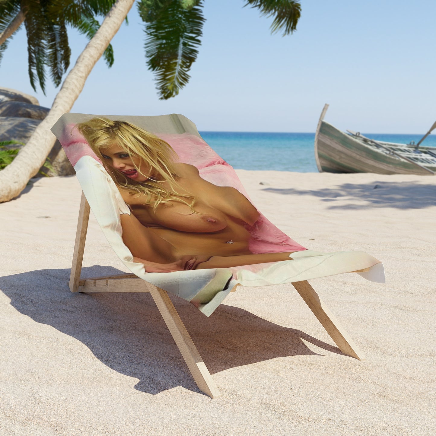 Beach Towel Shyla Stylez Nude