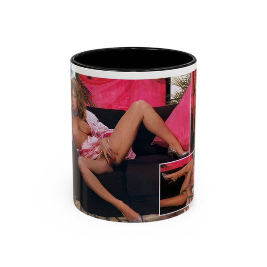Accent Coffee Mug (11, 15oz) Traci Lords Nude