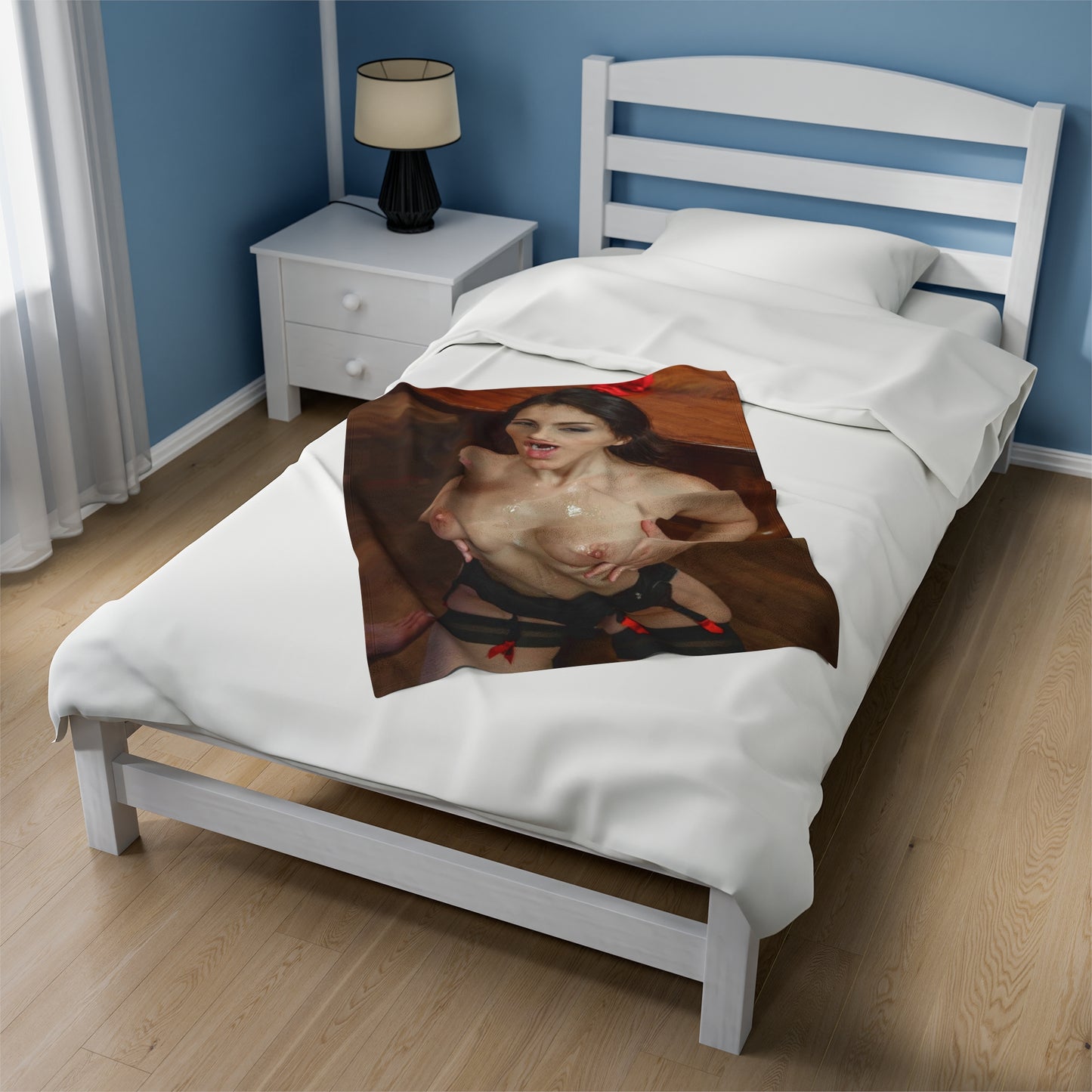 Velveteen Plush Blanket Pornstar Valentina Nappi Nude