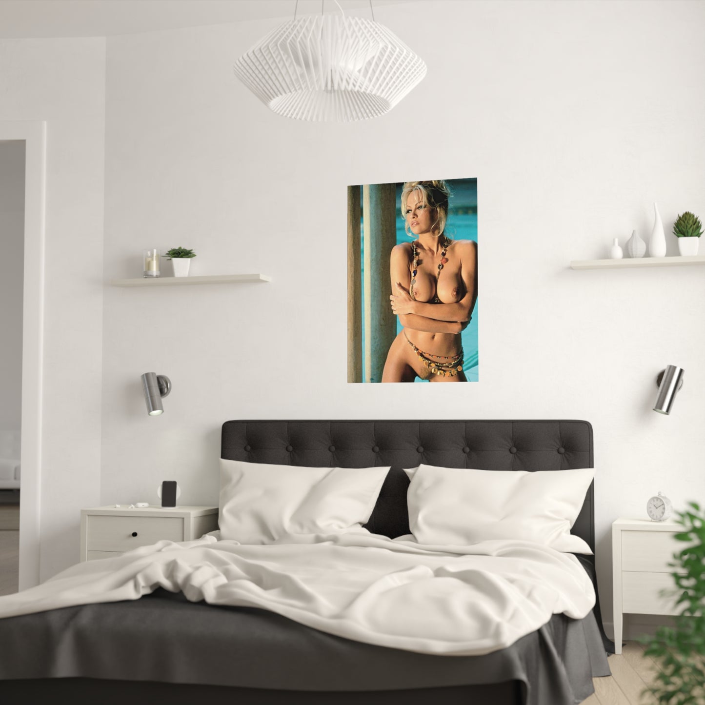 Satin Posters (210gsm) Pamela Anderson Nude #3