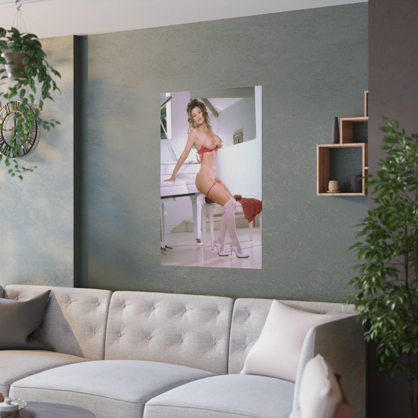 Satin Posters (210gsm) Lisa Ann Nude