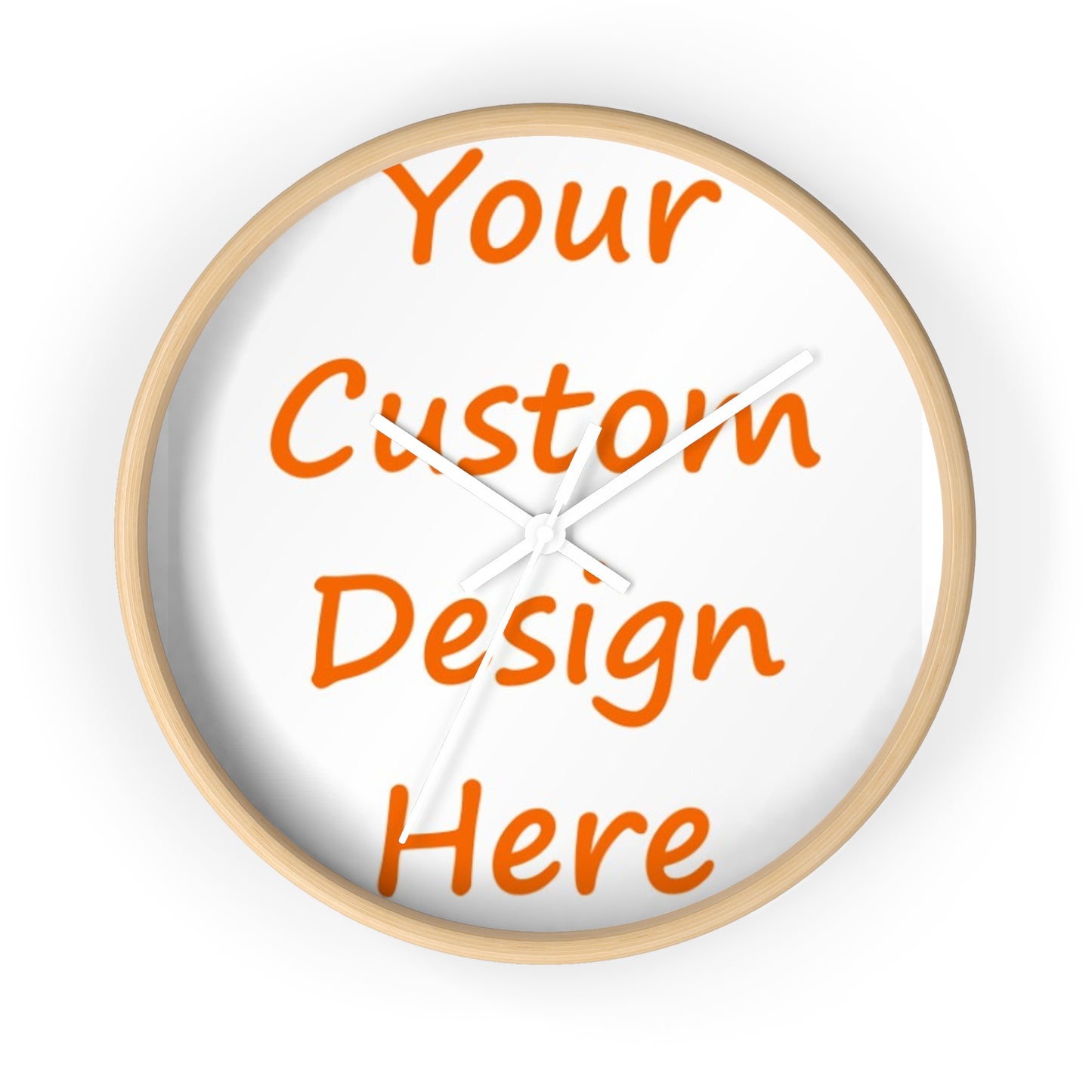 Wall Clock Custom Purchase & Message Artwork! No Limits!