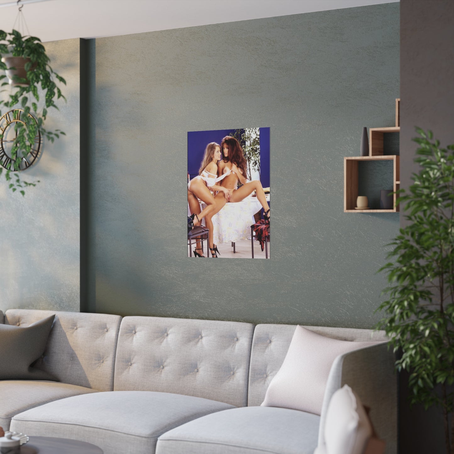 Satin Posters (210gsm) Racquel Darrian Nude