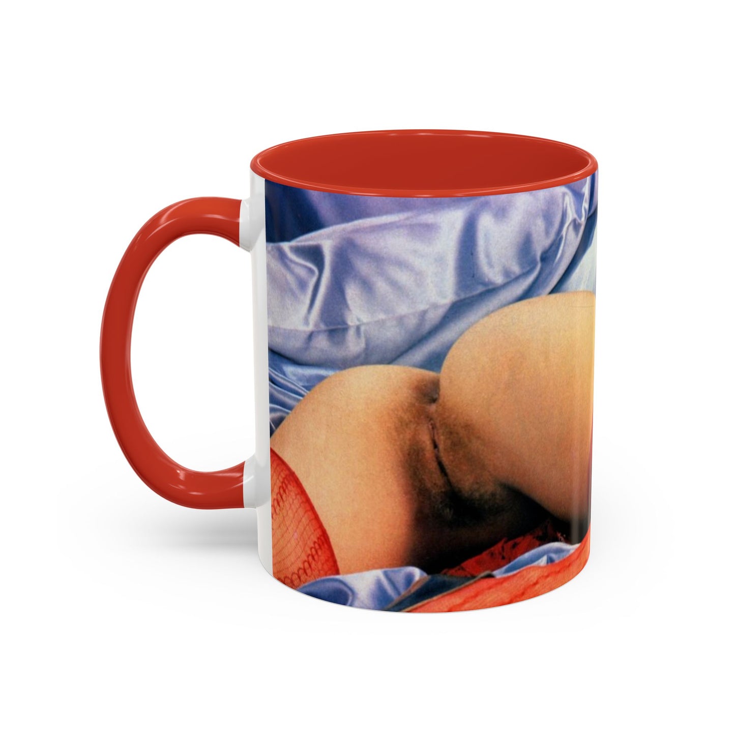 Accent Coffee Mug (11, 15oz) Traci Lords Naked Nude Retro