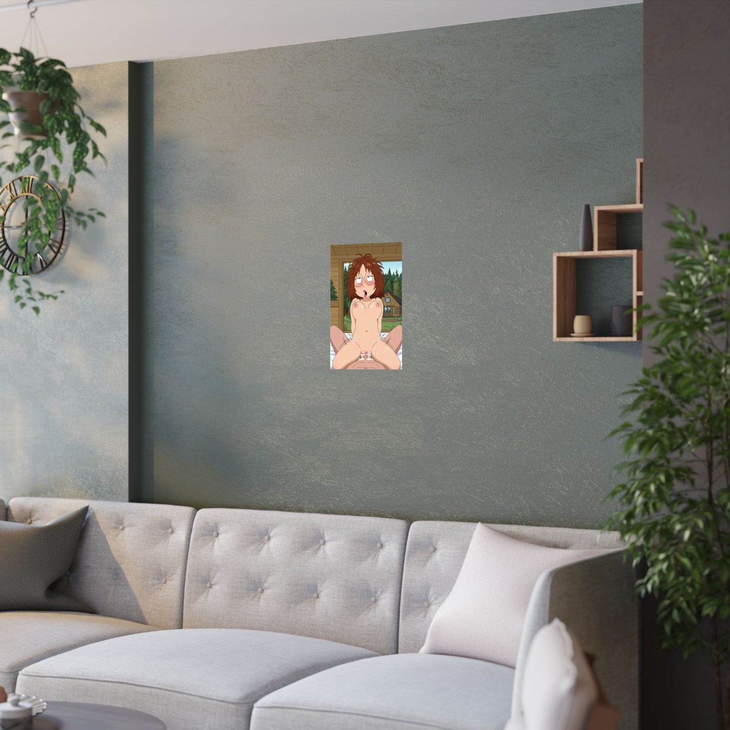 Satin Posters (210gsm) Meg nude