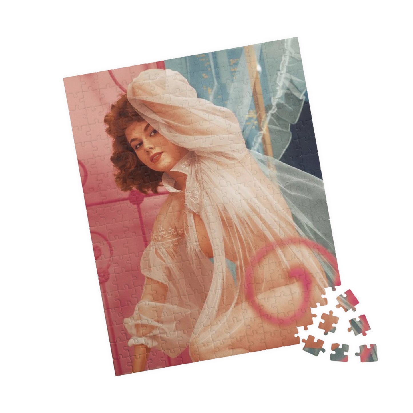 Puzzle (110, 252, 500, 1014-piece) Playboy Playmate June 1957 Carrie Radison