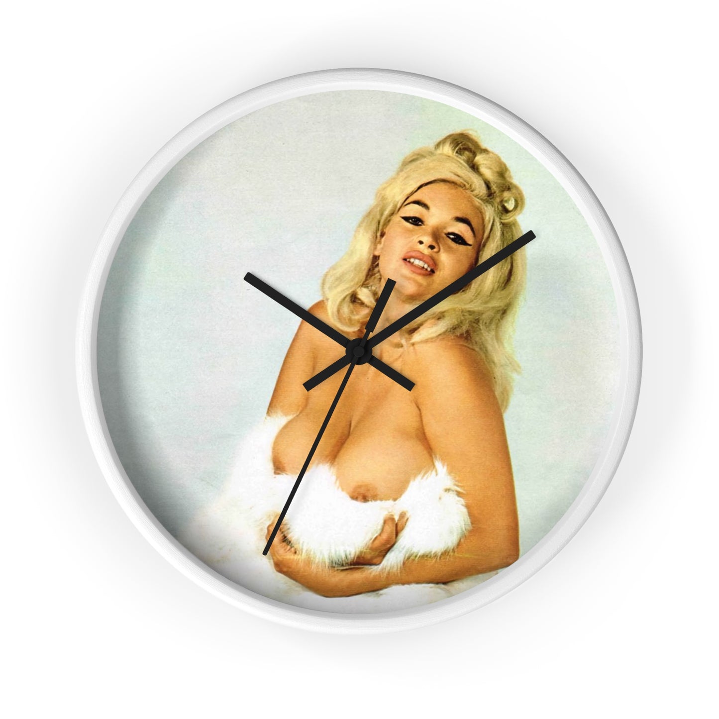 Wall Clock Jayne Mansfield Nude
