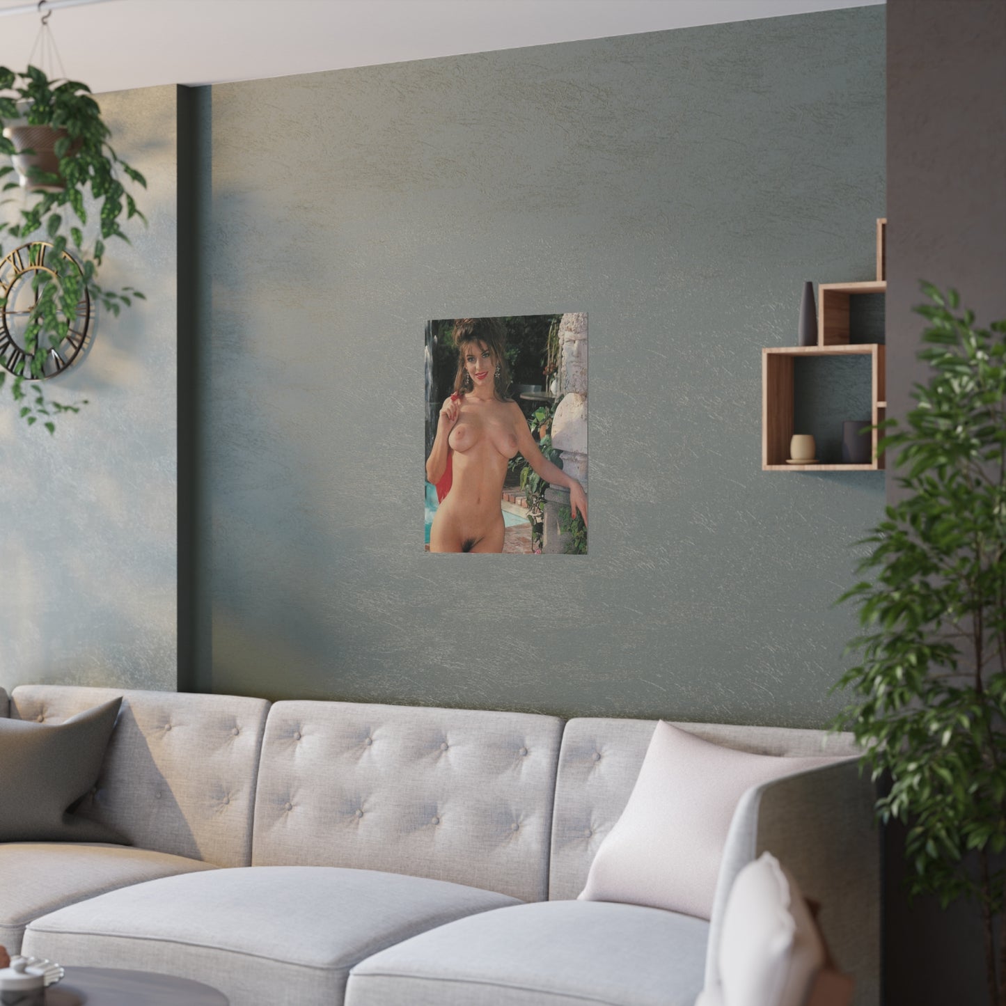 Satin Posters (210gsm) Retro Pornstar Nikki Dial