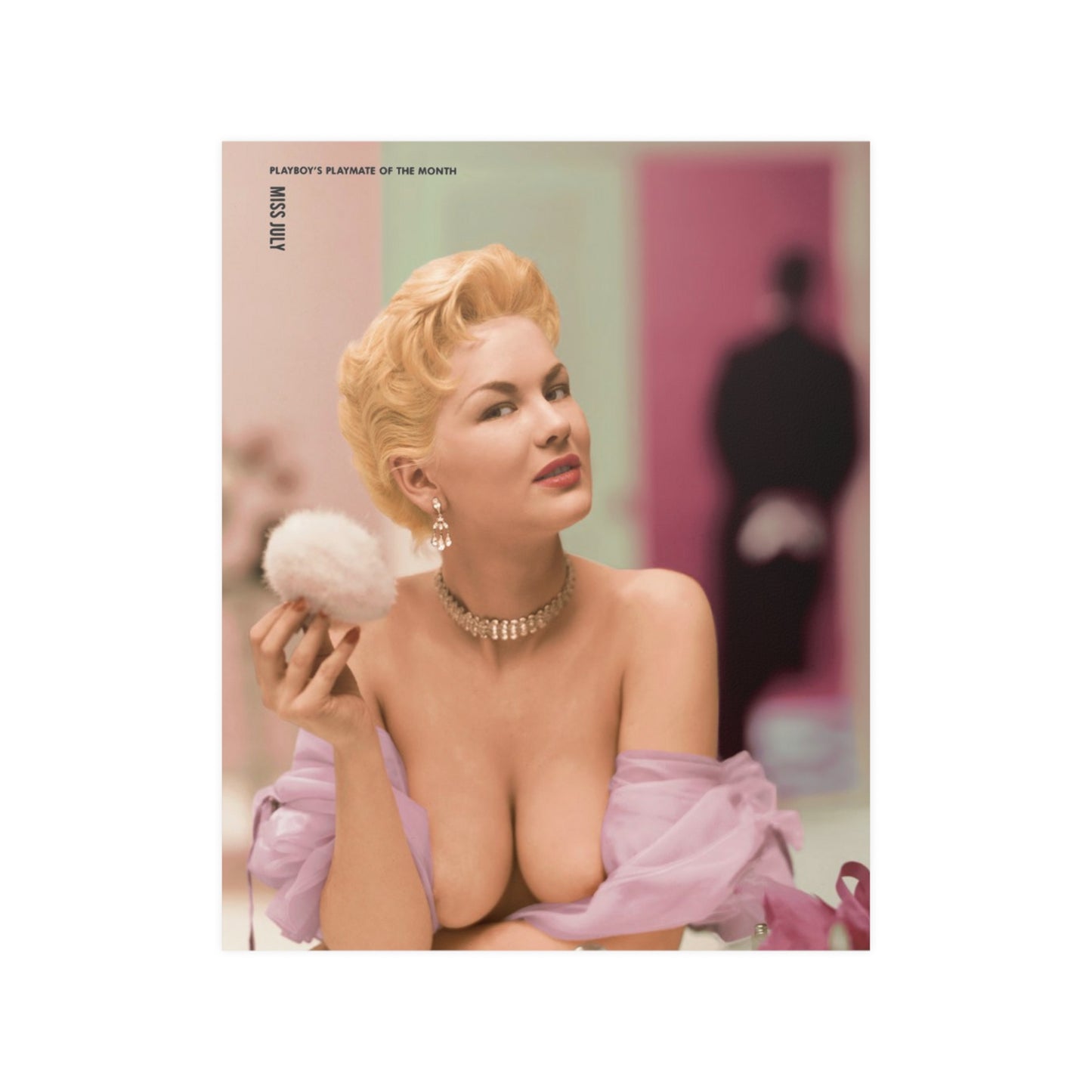Satin Posters (210gsm) Playmate July 1955 Janet Pilgrim