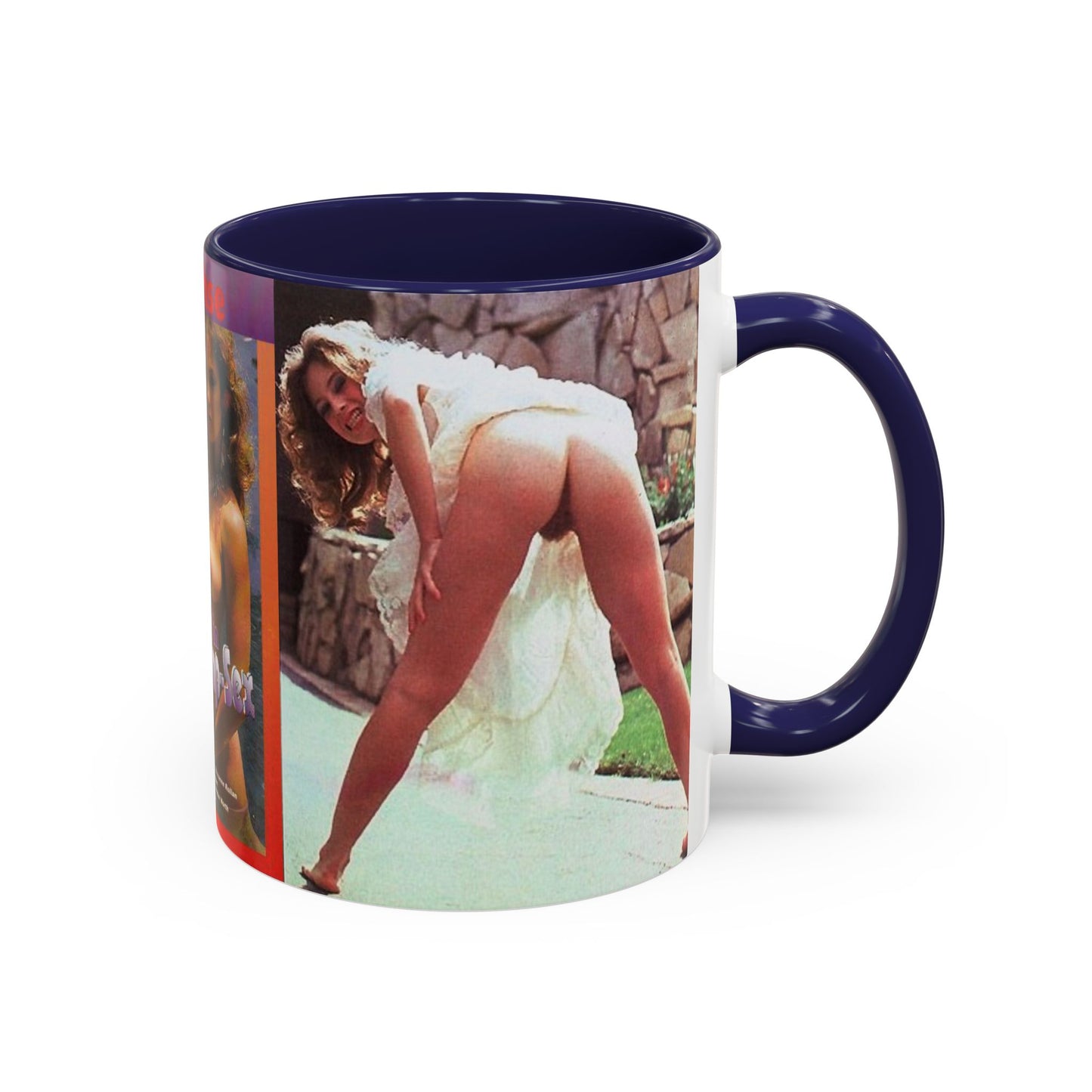Accent Coffee Mug (11, 15oz) Traci Lords Nude
