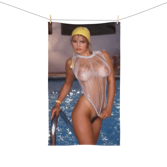 Hand Towel Playboy Playmate April 1987 Anna Clark