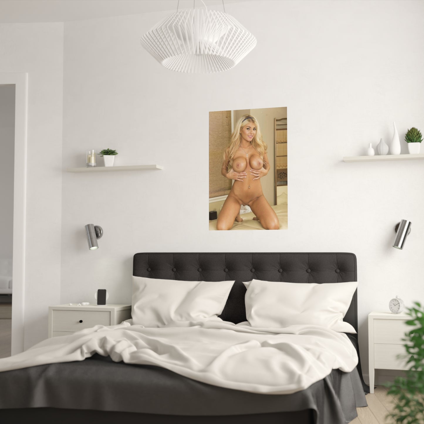 Satin Posters (210gsm) Pornstar Kayla Kayden Nude